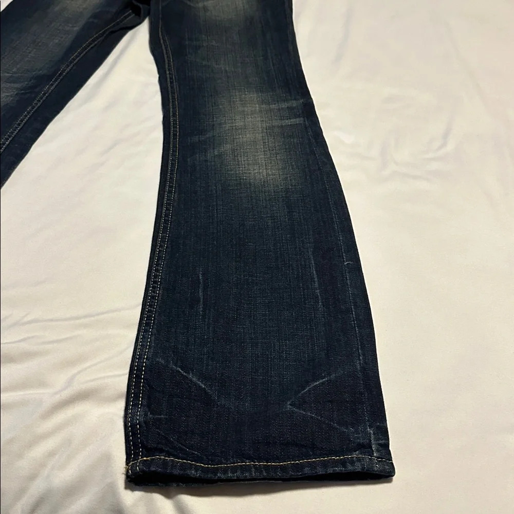 NWOT GAP Kids Blue Bootcut Jeans with adjustable waist